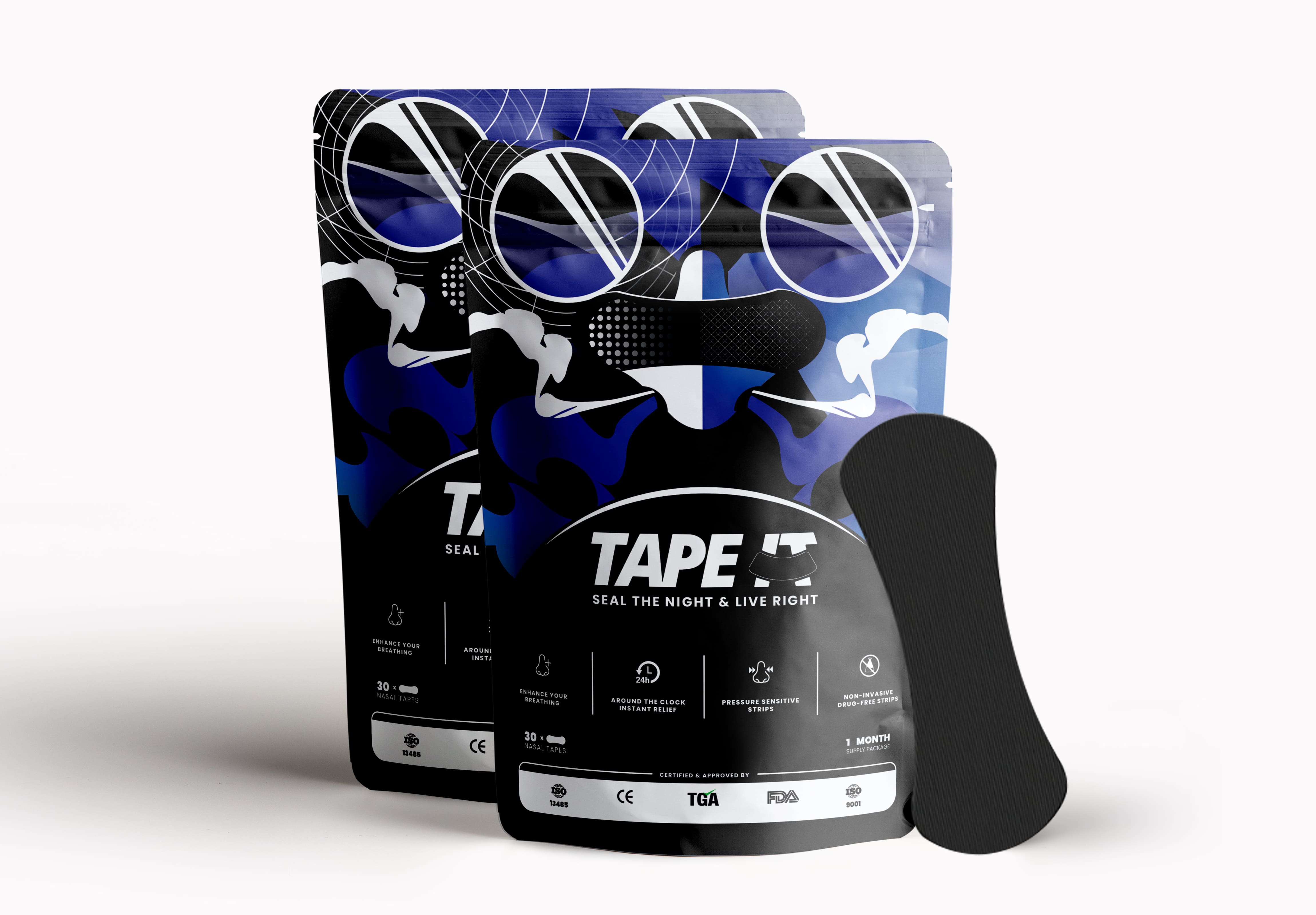 TAPE IT Breathing Nose Strips - 30 pcs