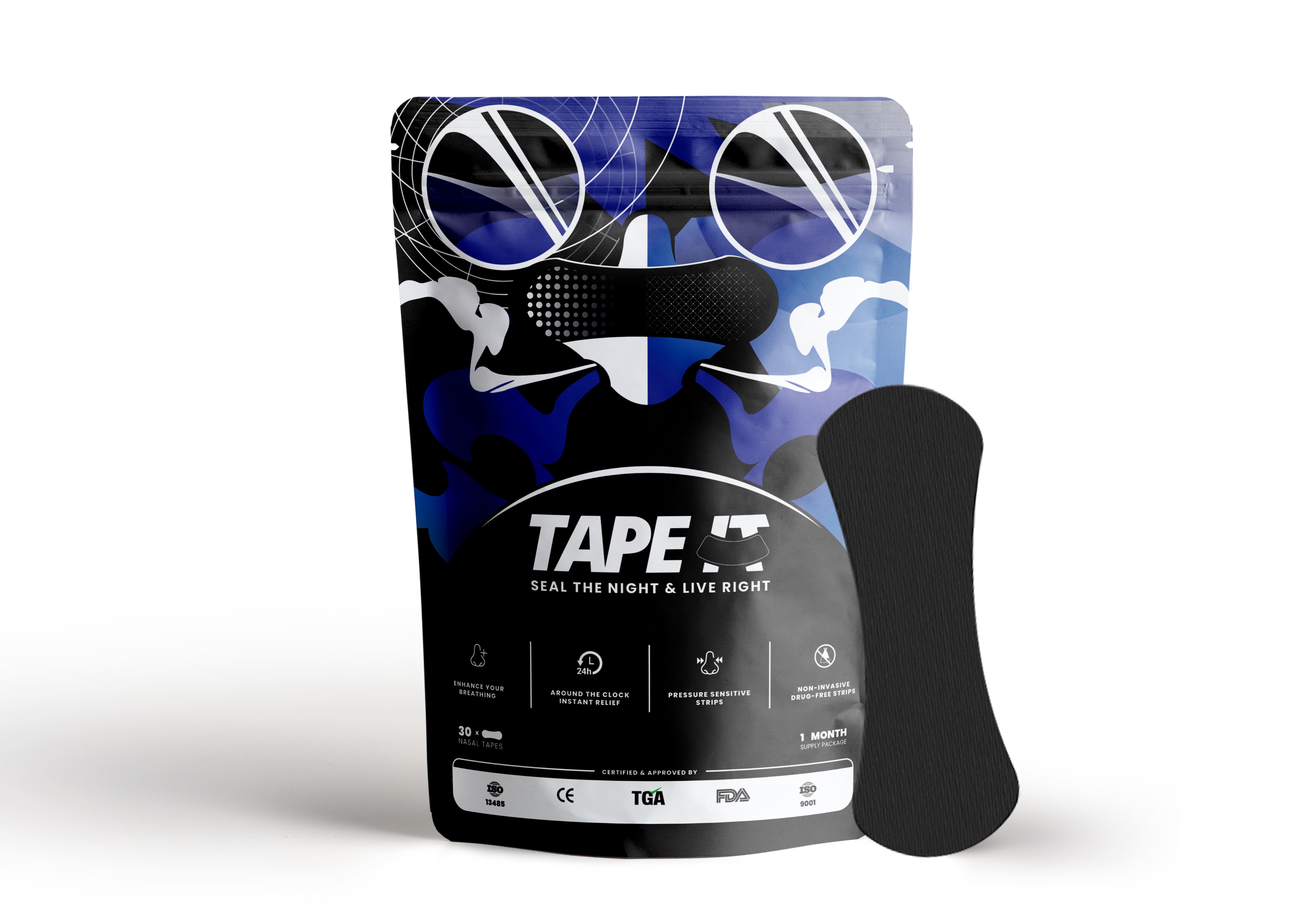 TAPE IT Breathing Nose Strips - 30 pcs